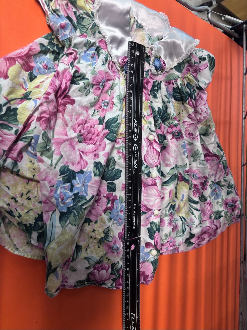 California Talk Vintage Baby’s Floral Easter Dress Est Sz 2t
